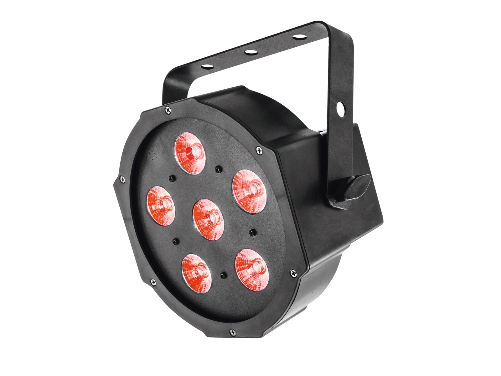 EUROLITE LED SLS-6 TCL Spot  flacher LED PAR-Scheinwerfer  mit 6 x 8W RGB_00054842_