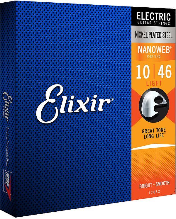Elixir E-Gitarren Saiten Nanoweb 10-46
