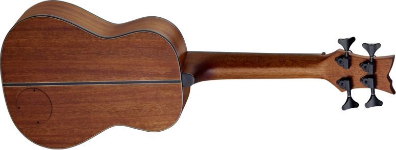 Ortega Lizzy BS GB Bass- Ukulele mit Pickup  Mahagonikorpus  incl. Tasche