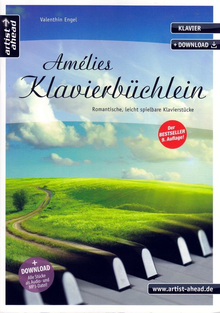 Noten Amelies Klavierbüchlein ansprechende Klavier Arrangements incl. Download