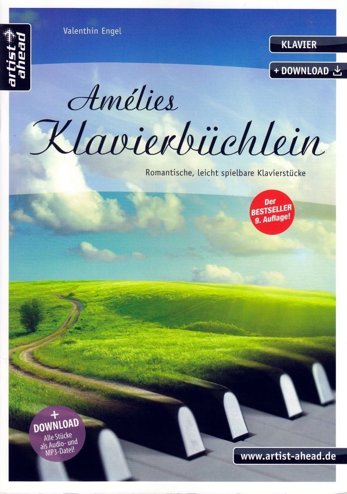 Noten Amelies Klavierbüchlein - ansprechende Arrangements incl. Audio-download