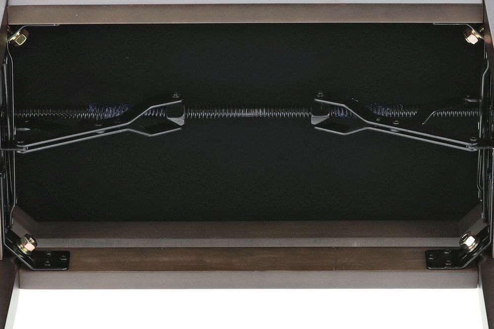 Markstein Klavierbank DELUXE DW Nussbaum dunkel, Sitzbezug schwarz, verstellbar Markstein Klavierbank DELUXE DW Nussbaum dunkel, Sitzbezug schwarz, verstellbar