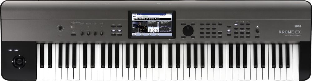 Korg KROME EX 73 Music Workstation,Touch View Farbdisplay, KRONOS-Samples u.v.m.