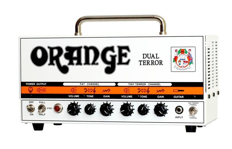 Orange Dual Terror Head, Vollröhren Topteil