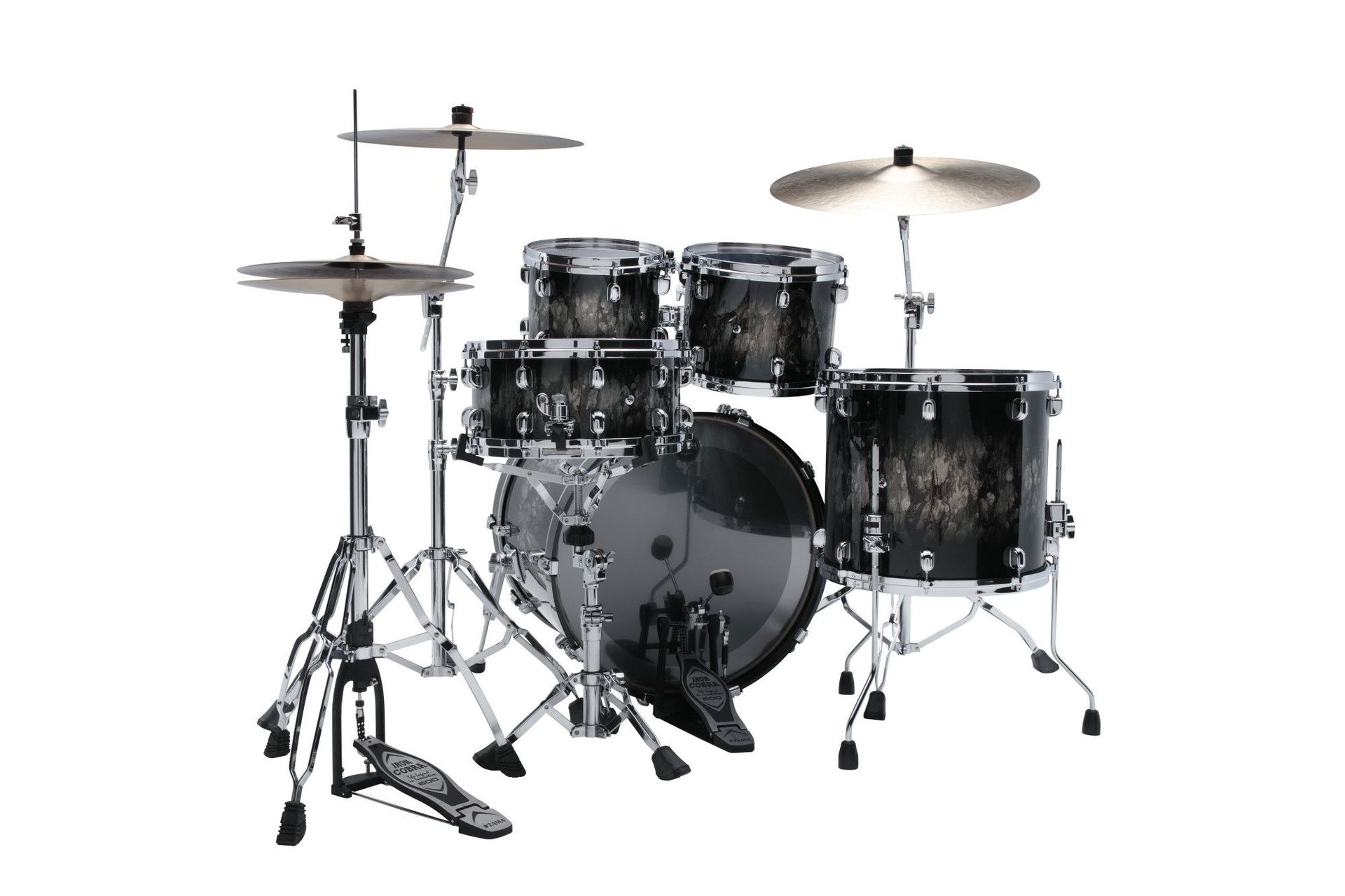 Tama Starclassic Walnut/Birch WBS42S-MBR 4pc Molten Platinum Burst/Chrome HW