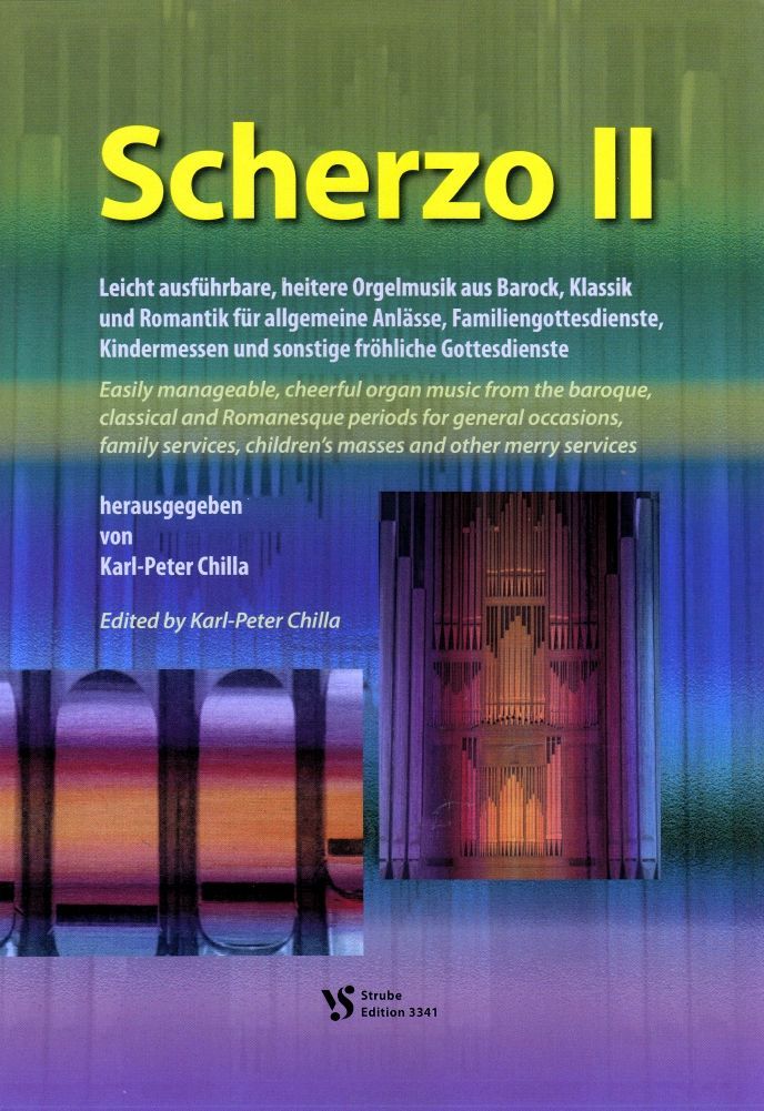 Noten Scherzo 2 II Karl Peter Chilla Strube VS 3341 Orgel Gottesdienst organ