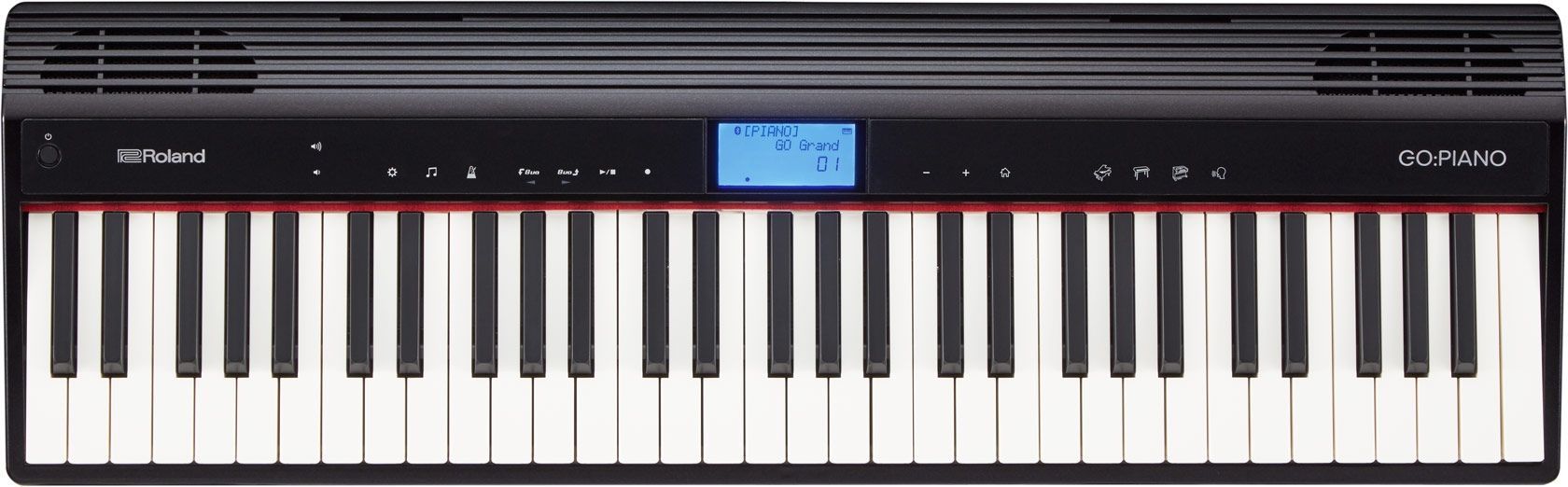 Roland Go Piano Stagepiano mit Lautsprechern, 61 Tasten mit Anschlagdynamik 