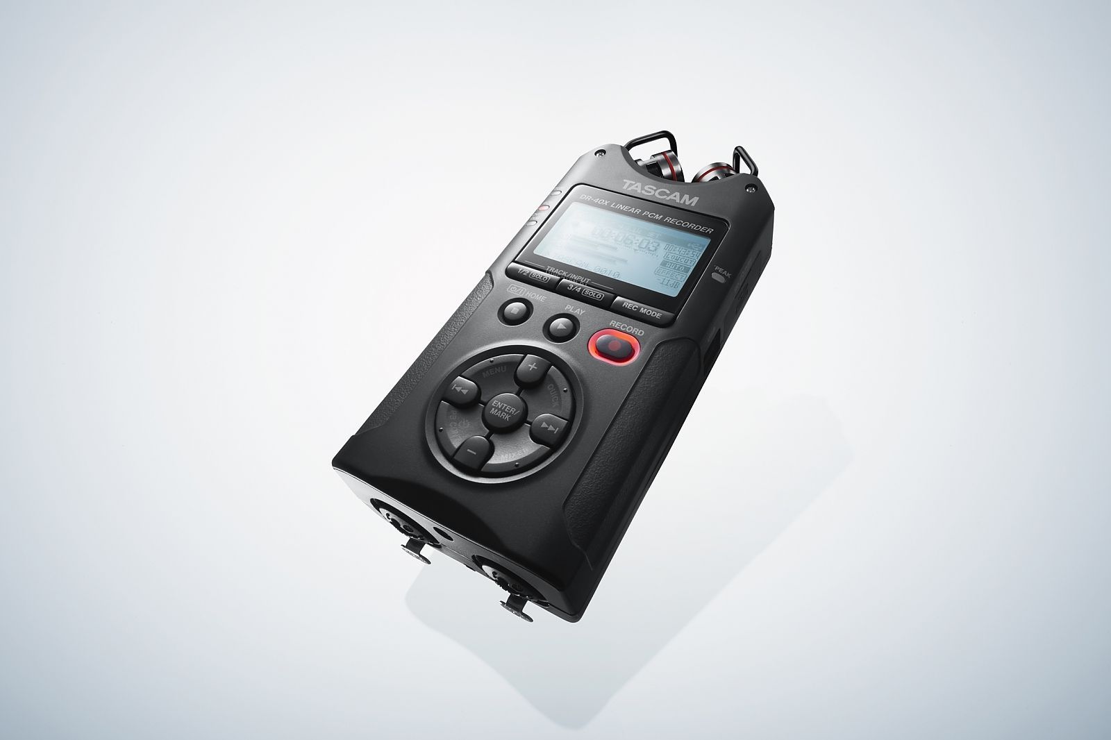 Tascam DR-40X  tragbarer Digitalrecorder und USB-Audiointerface