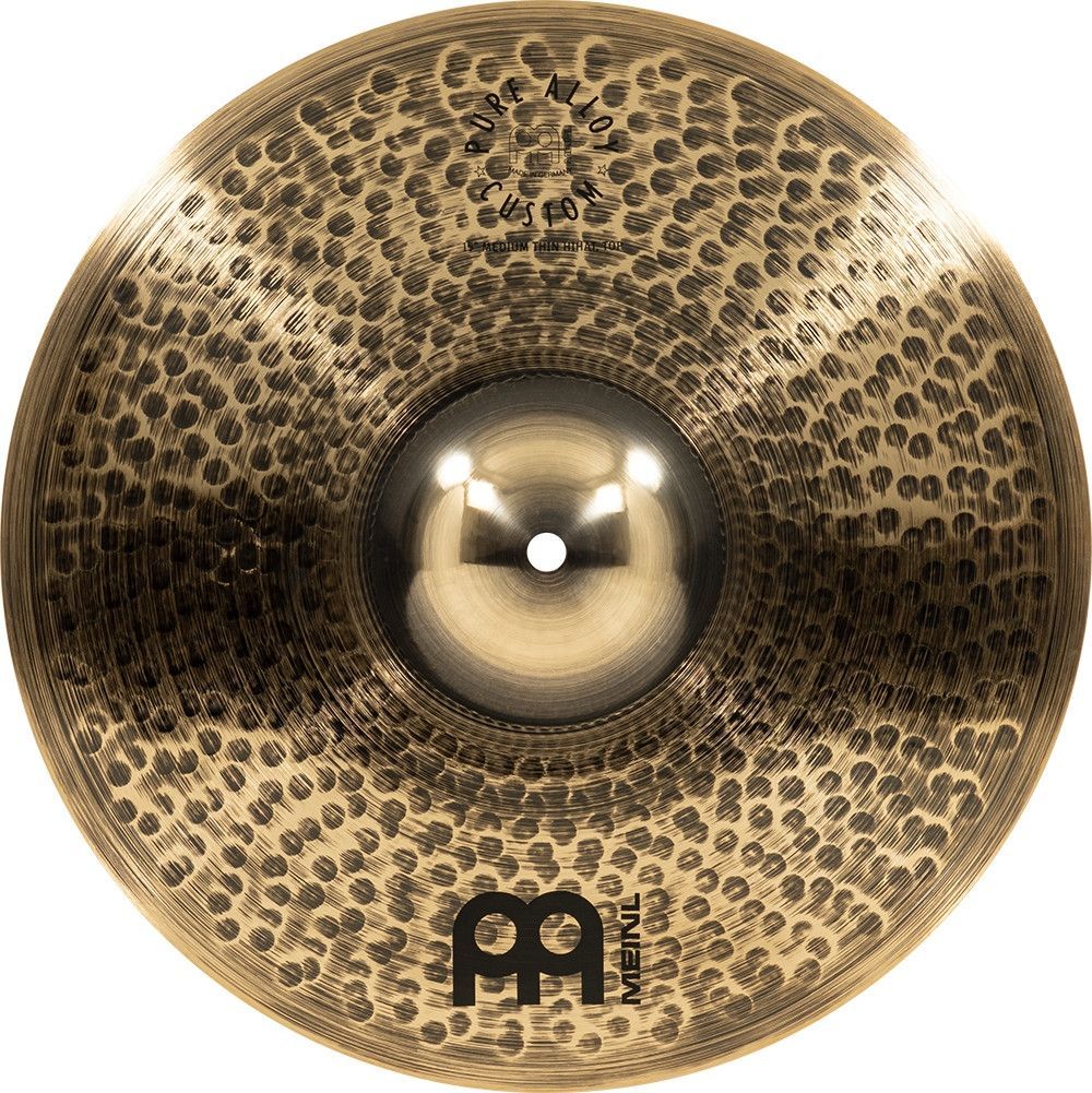 Meinl 15" Pure Alloy Custom Medium Thin HiHat Meinl 15" Pure Alloy Custom Medium Thin HiHat