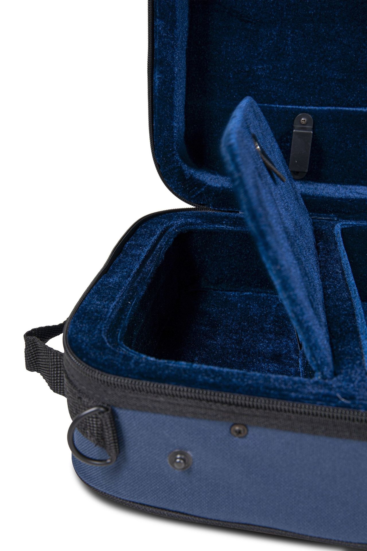 Etui Violine 3/4 Größe CVK 02 Rechteck-Koffer blau mit Rucksackträgern Etui Violine 3/4 Größe CVK 02 Rechteck-Koffer blau mit Rucksackträgern