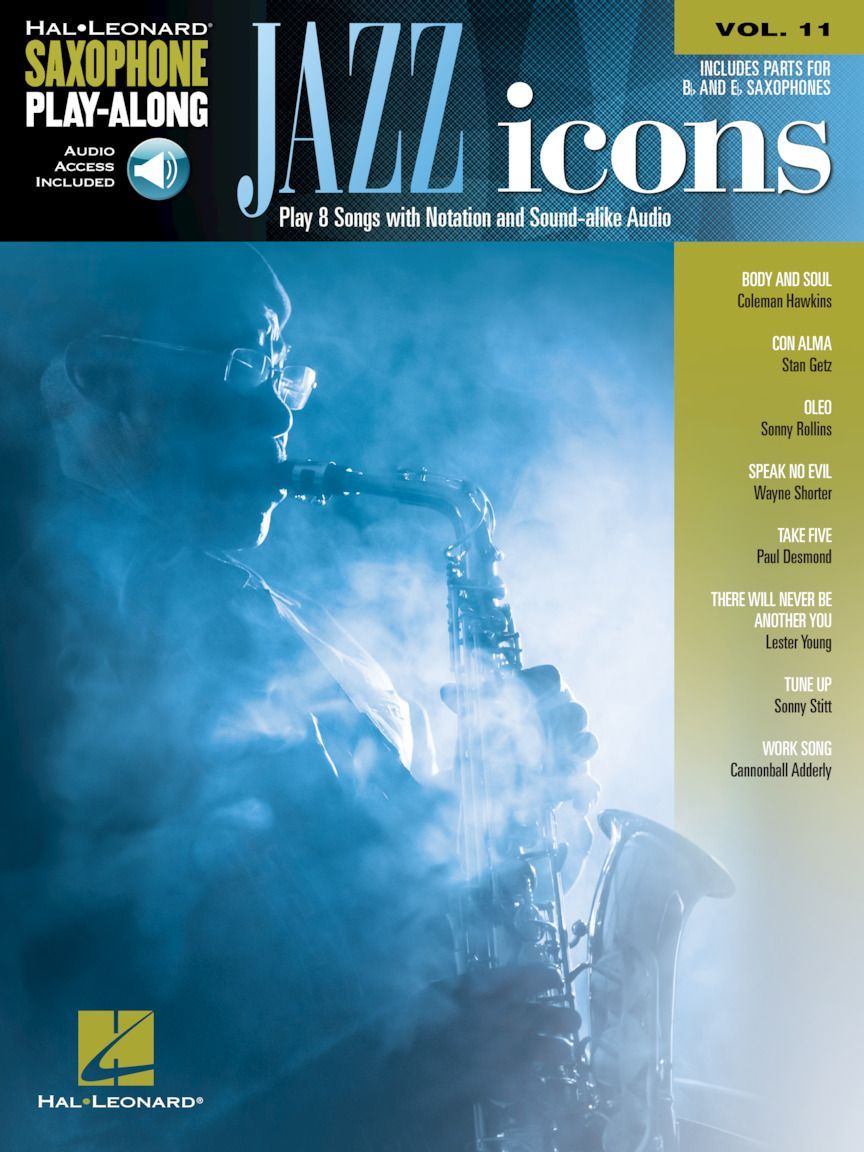 Noten Jazz Icons Ikonen (+Audio Access) HL 199296 Altsaxophon & Tenorsaxophon_00053092_