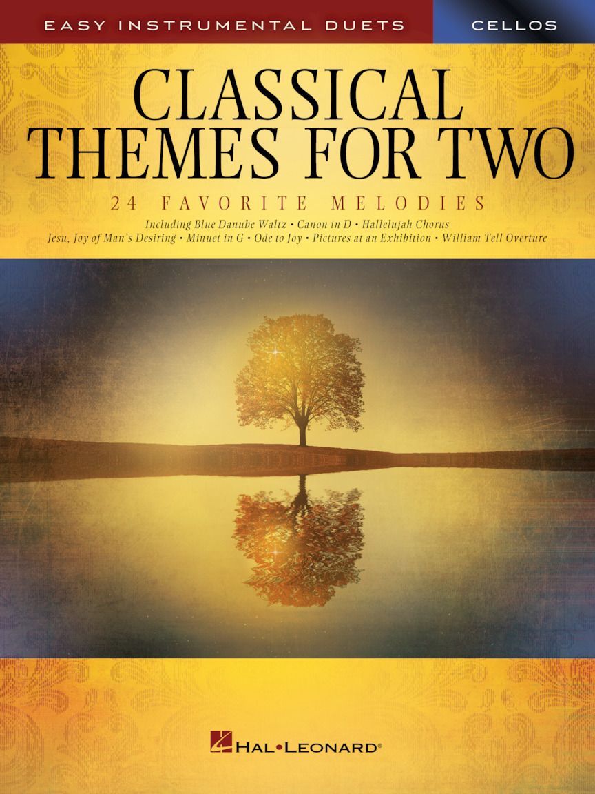 Noten Classical themes for two - 2 Cello Violoncello Duette 24 Titel HL254445
