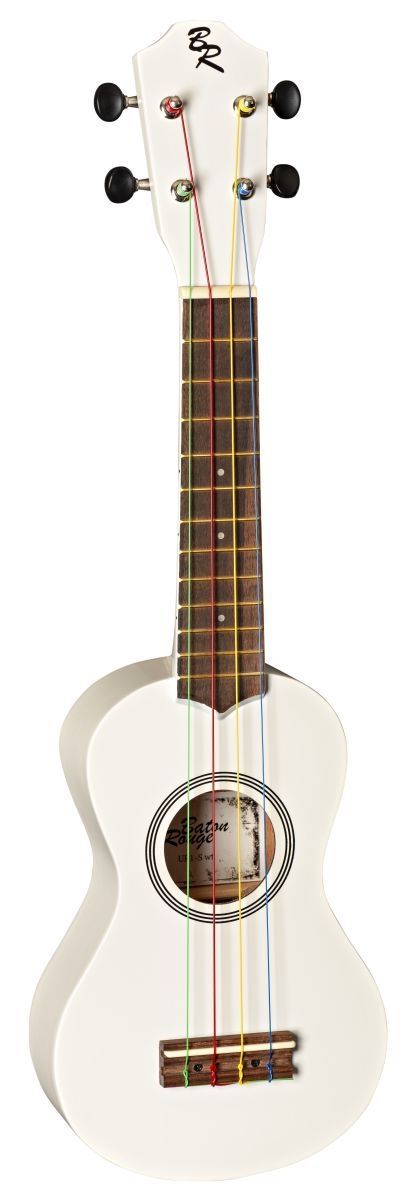 Baton Rouge UR1-S WT Sopran Ukulele, weiss