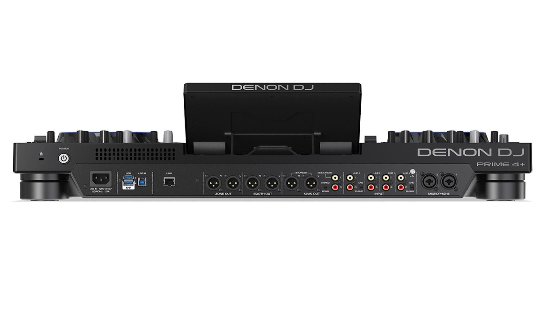 Denon DJ Prime 4+  4-Deck Standalone DJ System mit 10 Touchscreen