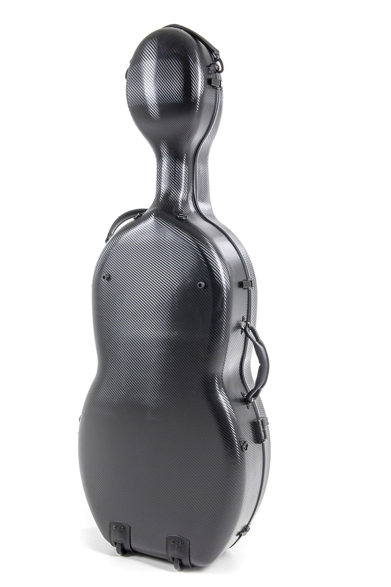 Cello-Etui schwarz 4/4 Polycarbont  4,6 kg  - abnehmb Rucksackriemen Cello Case _00053312_