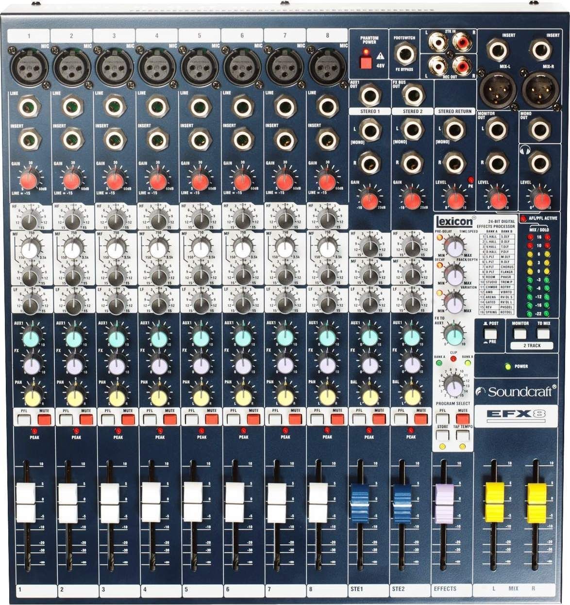 Soundcraft EFX 8  19" Mixer_00011352_