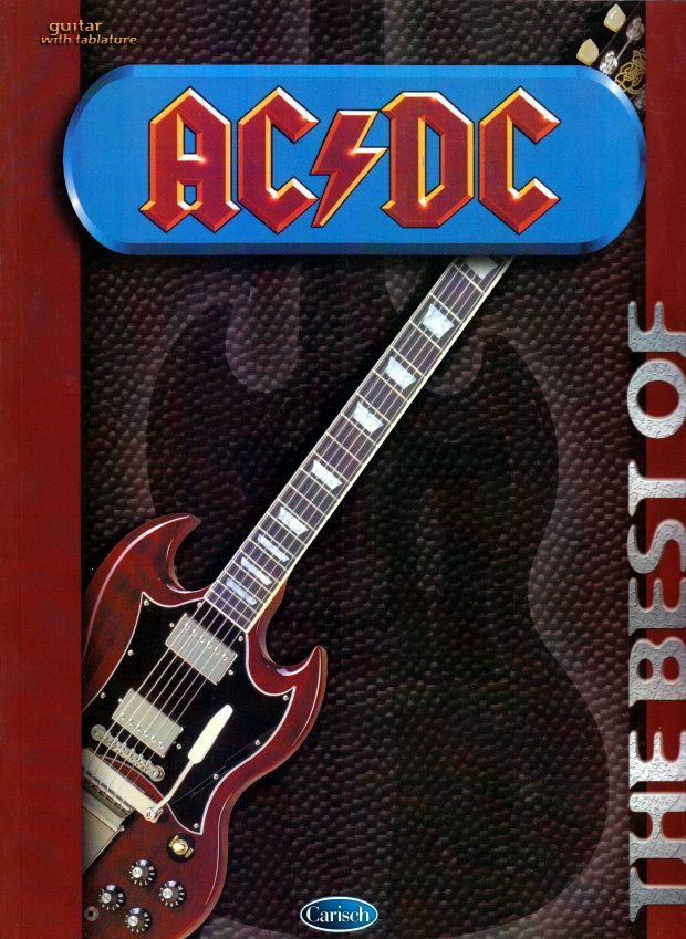 Noten AC/DC The best of ... 10 der Top Ten Carisch ML 2397 AC DC