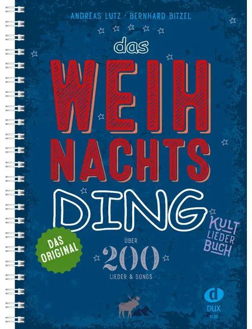 Noten Das Weihnachts-DING A5 Spiralbindung OHNE Noten Lutz & Bitzel Dux 55