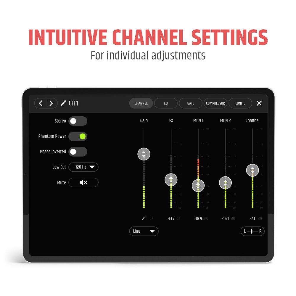 LD Systems Maui 11 G3 MIX W Cardioid Säulen PA System mit Digitalmixer, Weiß_00053819_