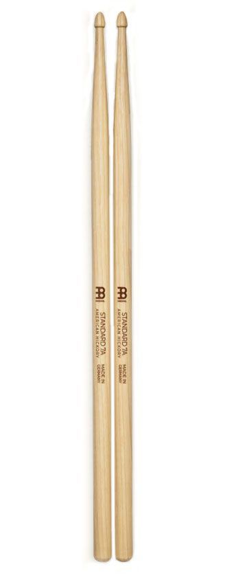 Meinl 7A Standard Drumsticks Hickory