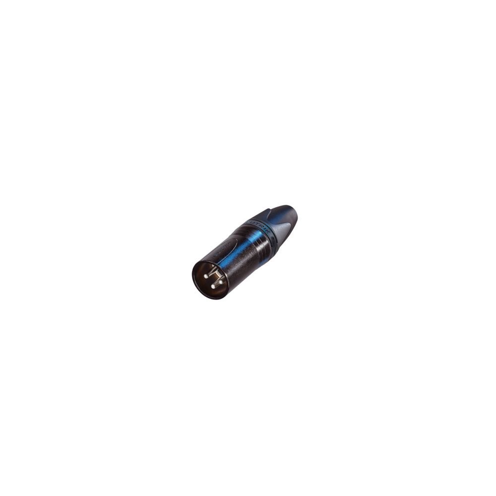 XLR Neutrik NC3MXX-BAG, XLR Stecker, male schwarz_00053465_