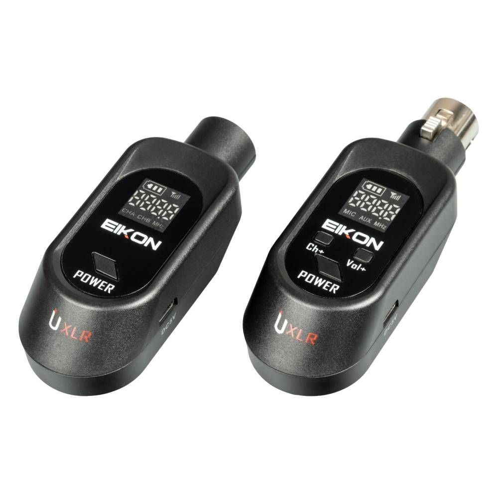 EIKON UXLR Drahtloses UHF-Audio Funksystem mit XLR-Aufstecksender 