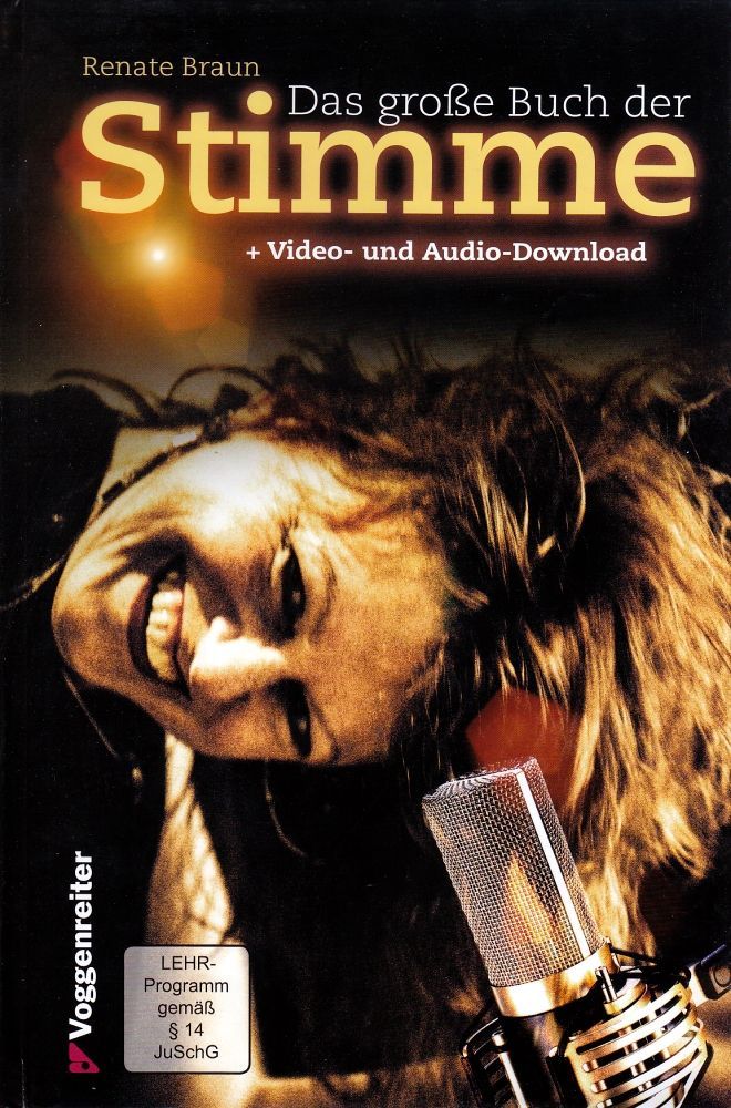 Noten Das große Buch der Stimme Renate Braun Voggenreiter incl. Video- & Audio_00053181_