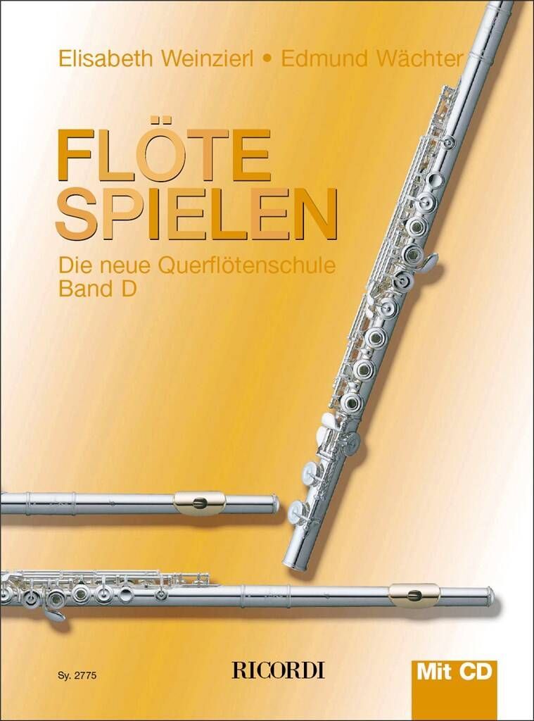 Noten Flöte spielen Band D Querflötenschule Weinzierl Ricordi SY 2775 Querflöte