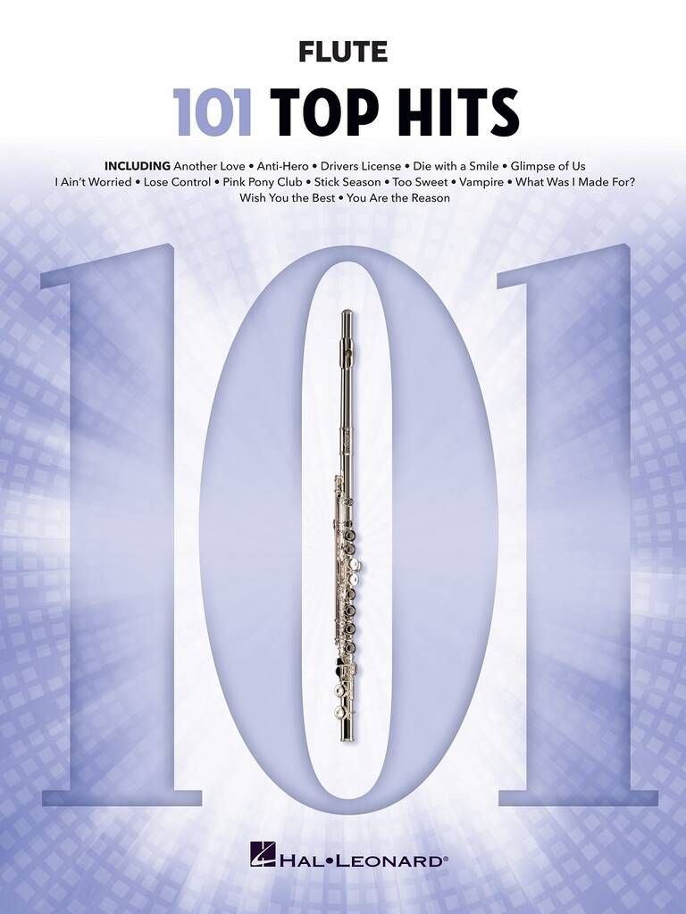 Noten 101 Top Hits for flute Querflöte HL 01754576 Pop- & Instrumentalmusik