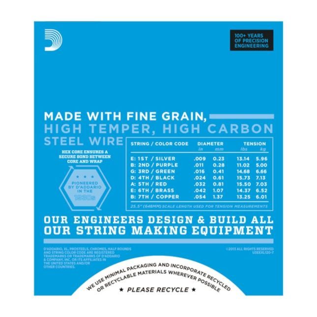 D'Addario EXL120-7 .09-.054 Satz für 7-Saiter_00042037_