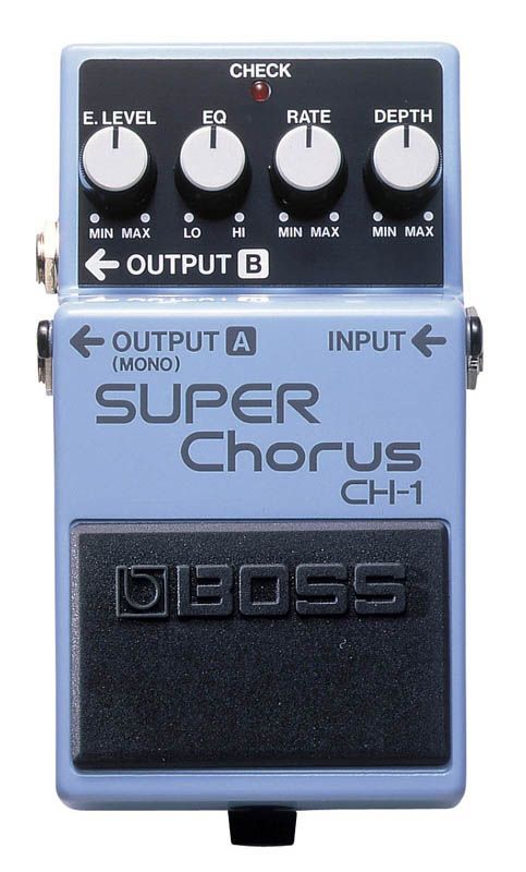 Boss CH-1 Super Chorus, Effektgerät für E-Gitarre