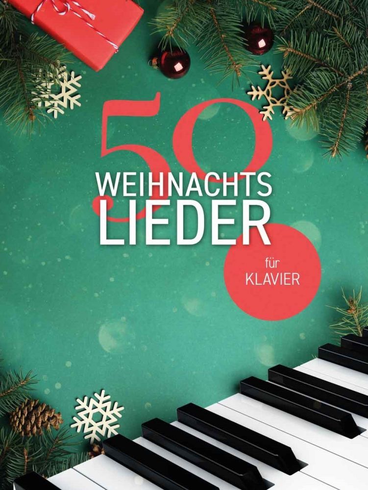 Noten 50 Weihnachtslieder für Klavier BoE 8023 Bosworth Verlag / Spiralbindung