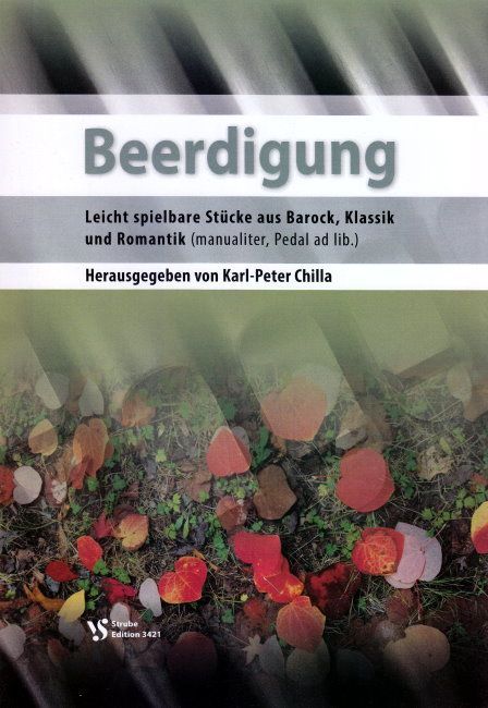 Noten Beerdigung Strube 3421 BM 127875 für Orgel Karl Peter Chilla Orgel 