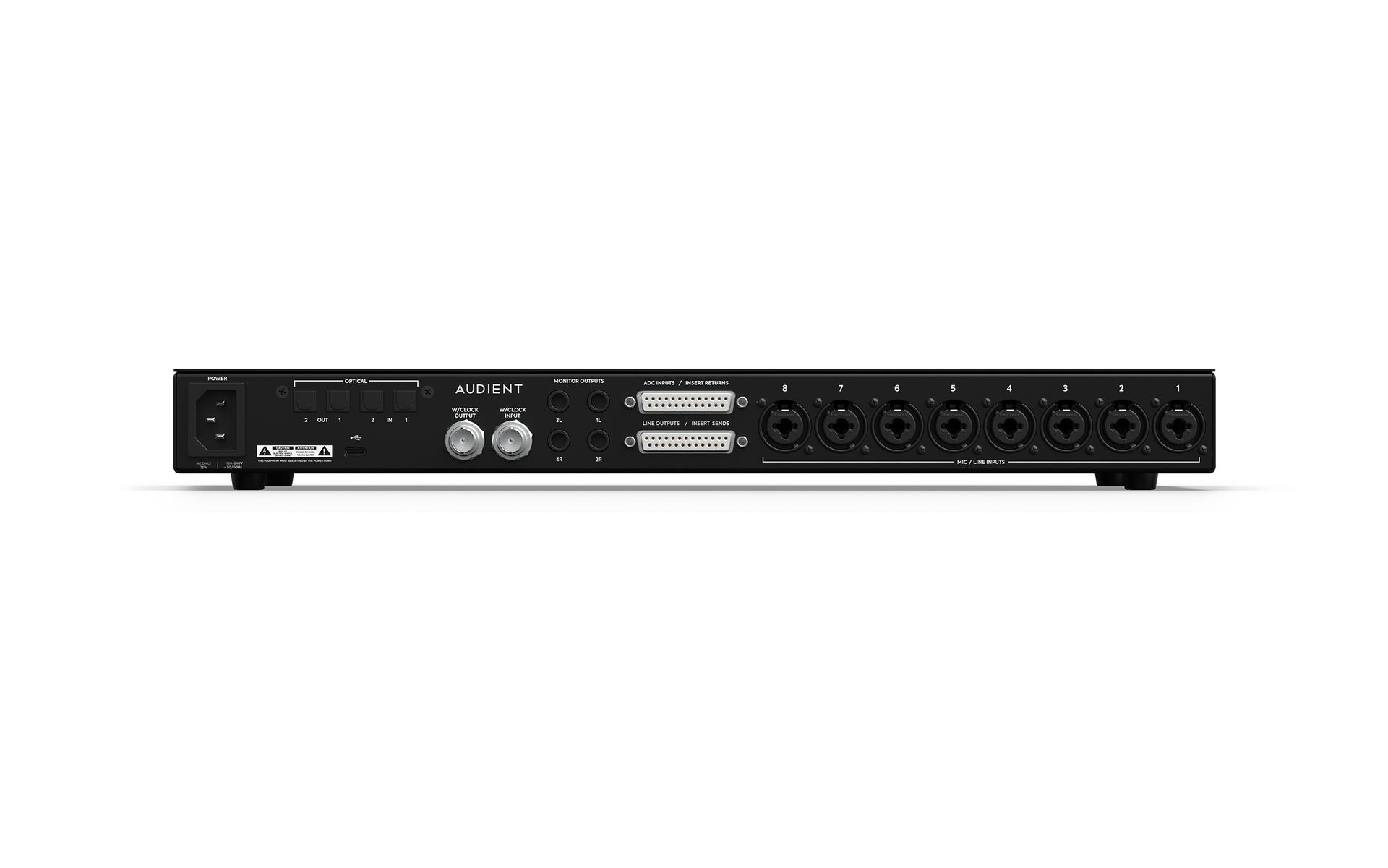 Audient iD48  USB 2.0 Audiointerface 19"