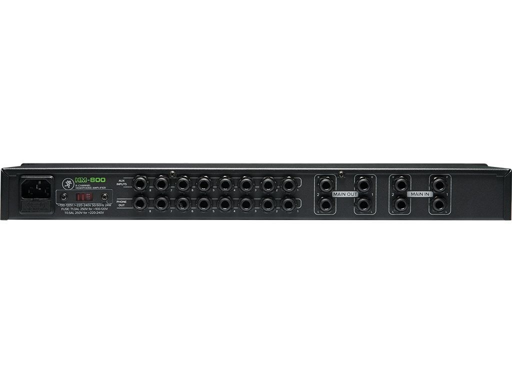 Mackie HM-800 8-Kanal Kopfhörerverstärker 19" 1 HE_00040108_