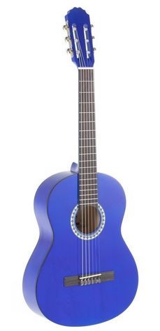GEWA PURE Klassikgitarre Basic 3/4 transparent blau