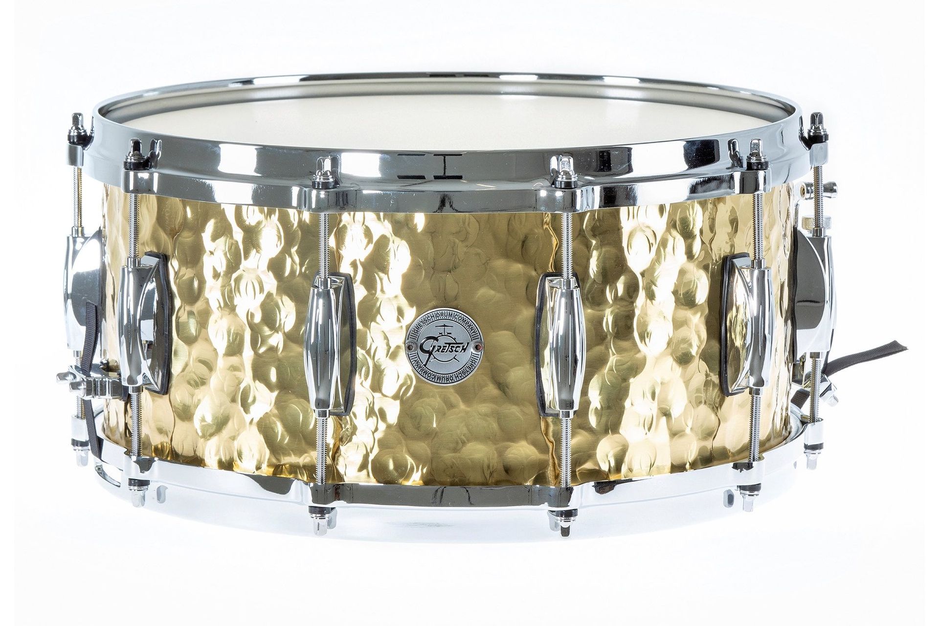 Gretsch 14"x6,5" Hammered Brass Snare_00052846_