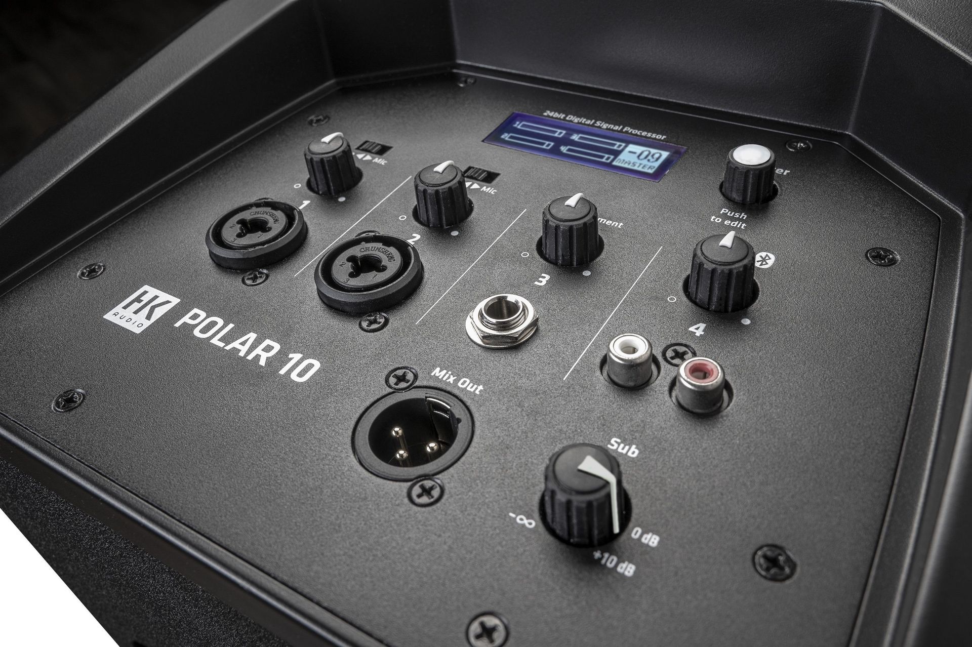 HK Audio Polar 10 Kompaktes Säulensystem mit Mixer + Bluetooth, inkl. Taschen