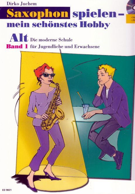 ABVERKAUF Saxophon spielen mein schönstes Hobby 1 Altsax  D. Juchem 1 ED 9831