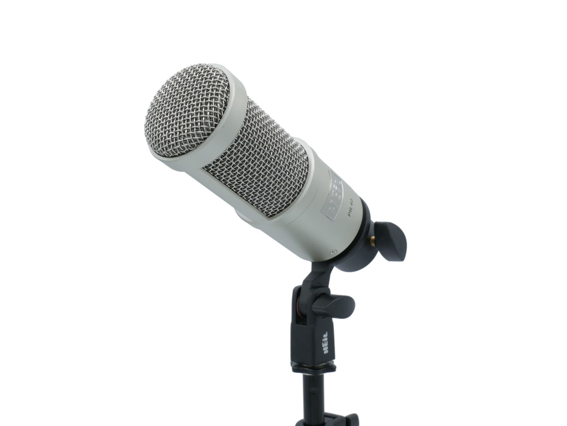 Heil Sound PR40 silber Großmembranmikrofon dynamisch für Gesang und Instrumente 