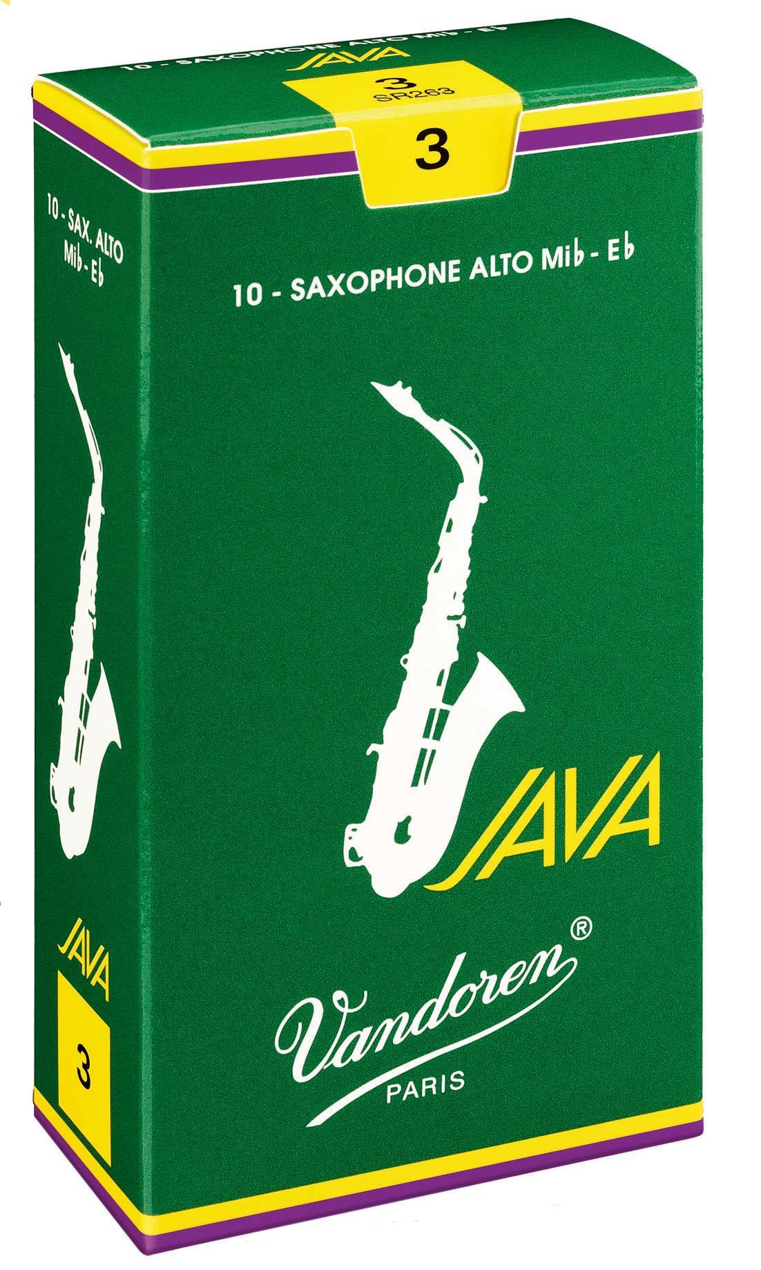 Vandoren Blatt JAVA Altsaxophon 3,0  Jazz 
