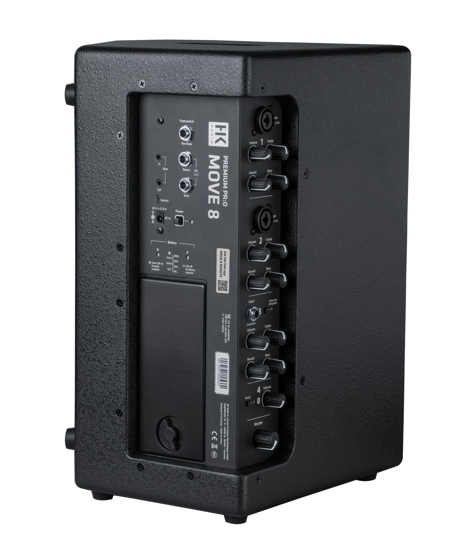 HK Audio Premium Pro Move 8 akkubetriebener Fullrangelautsprecher