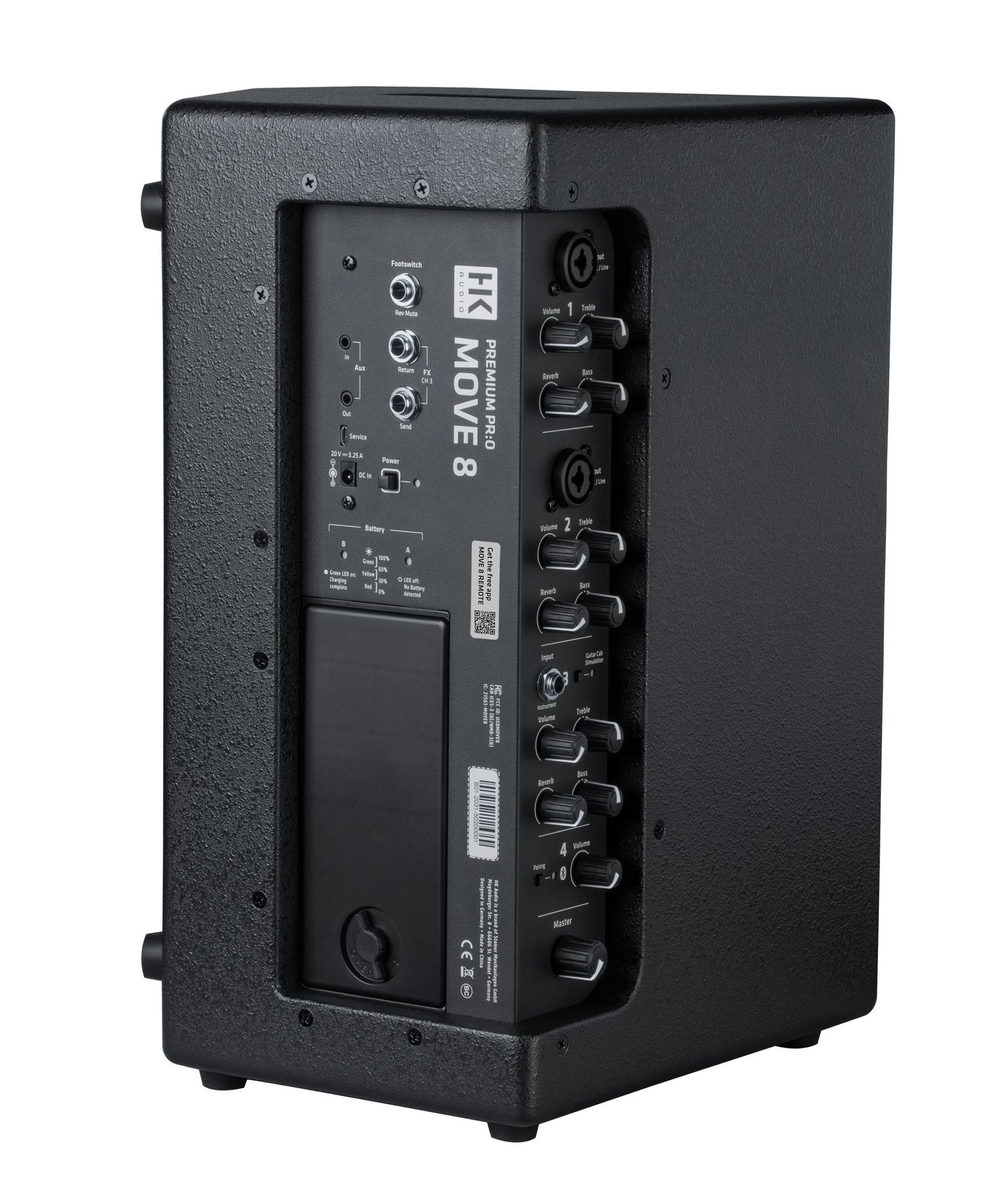 HK Audio Premium Pro Move 8 - Showroom - akkubetriebener Fullrangelautsprecher HK Audio Premium Pro Move 8 - Showroom - akkubetriebener Fullrangelautsprecher
