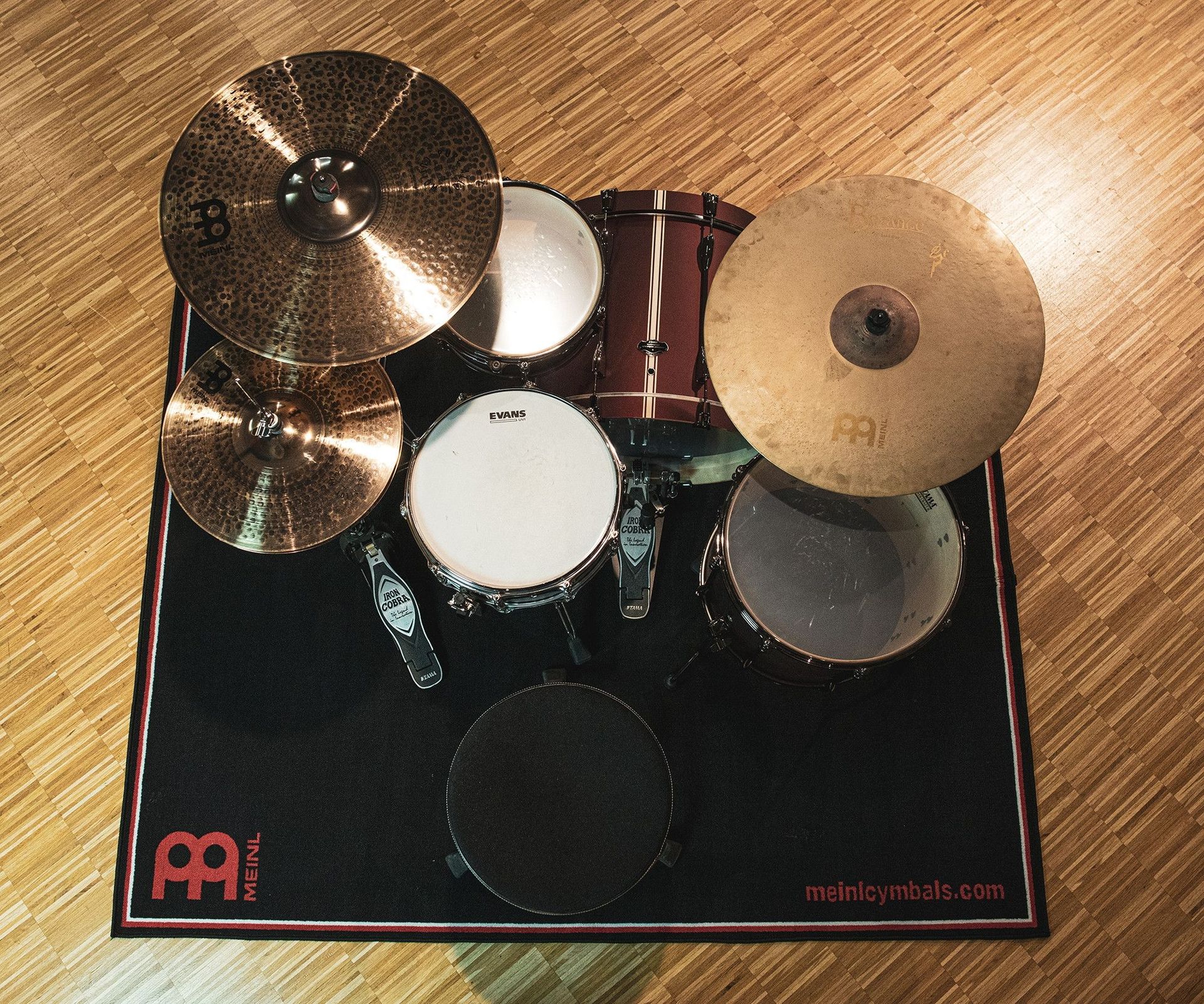 Meinl MDR-BK Drum Rug - Black - 160 x 200 cm Drum Teppich_00030933_