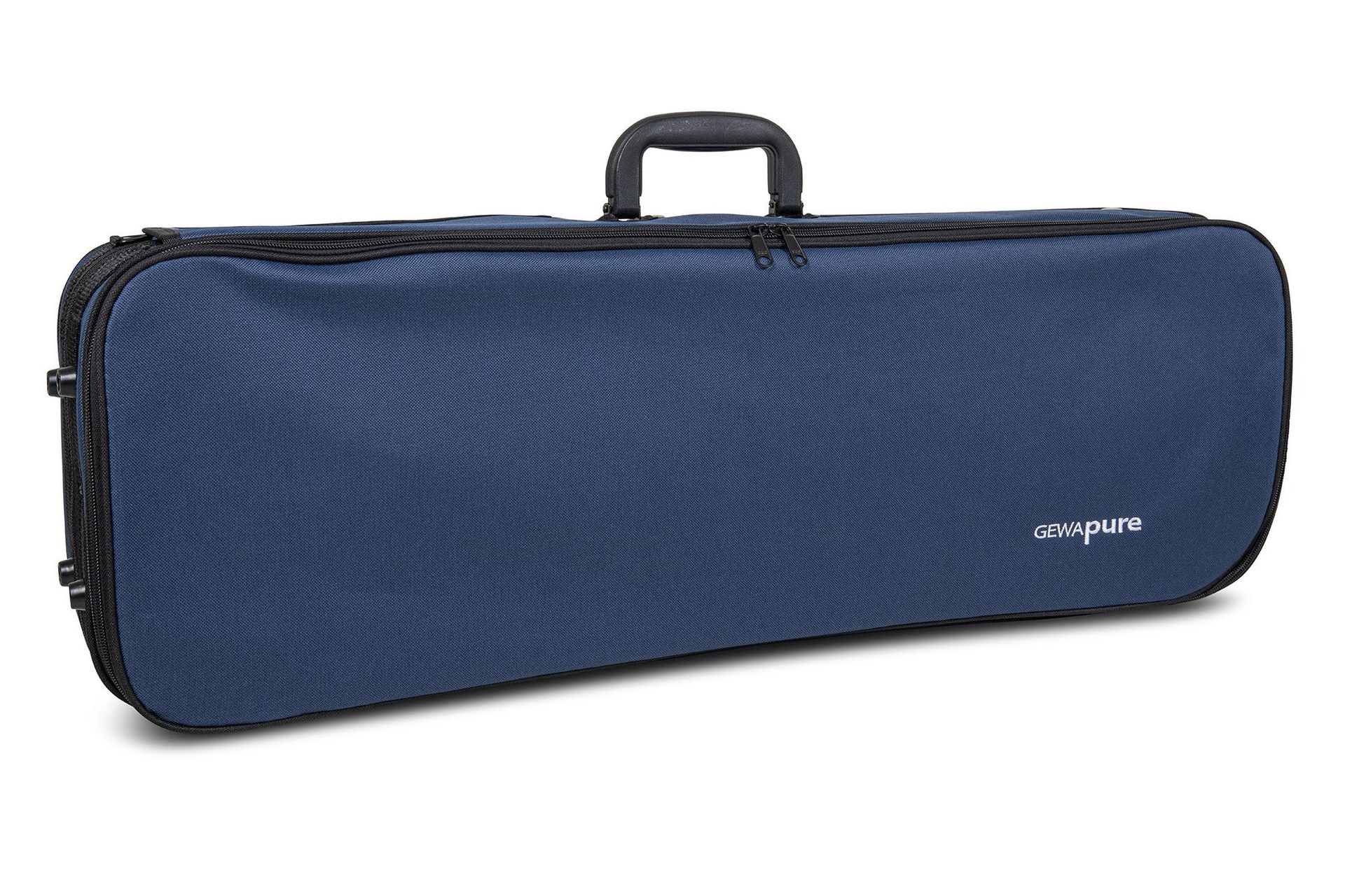 Etui Violine 3/4 Größe CVK 02 Rechteck-Koffer blau B-Ware ! Einzelstück_00028975_