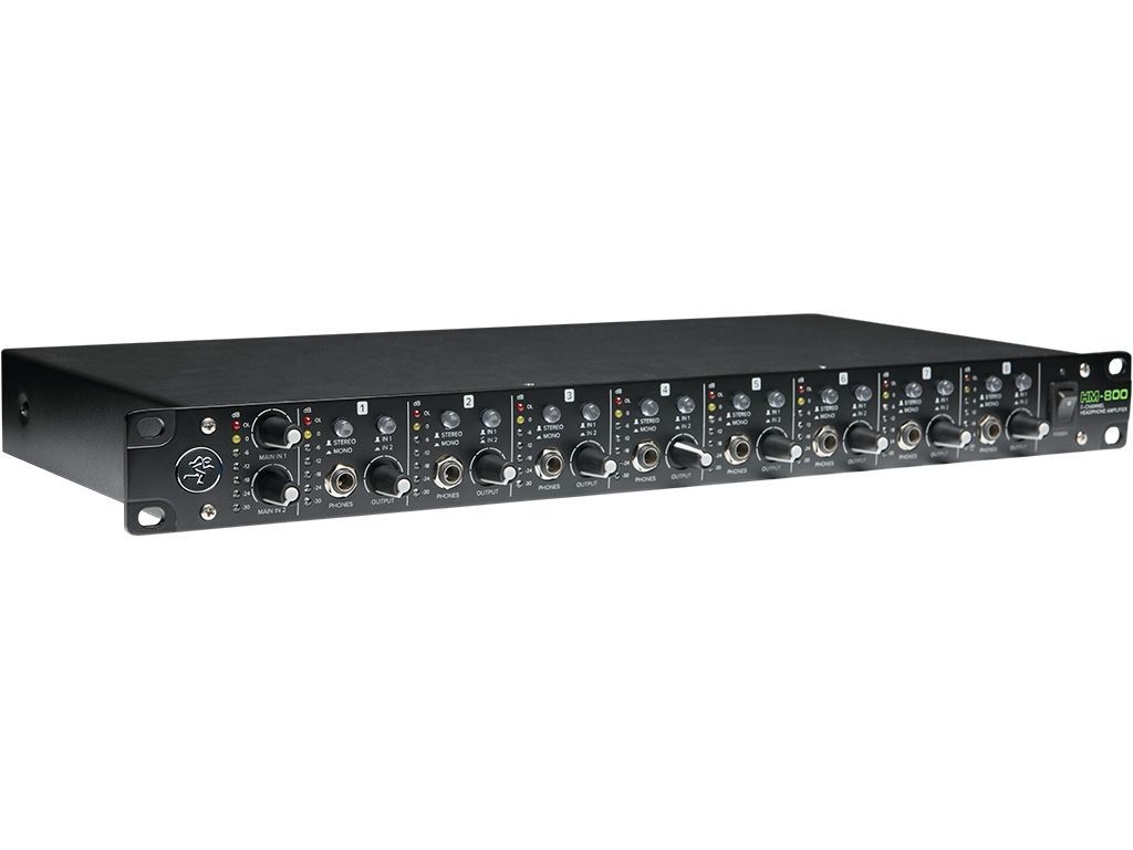 Mackie HM-800 8-Kanal Kopfhörerverstärker 19" 1 HE_00040108_