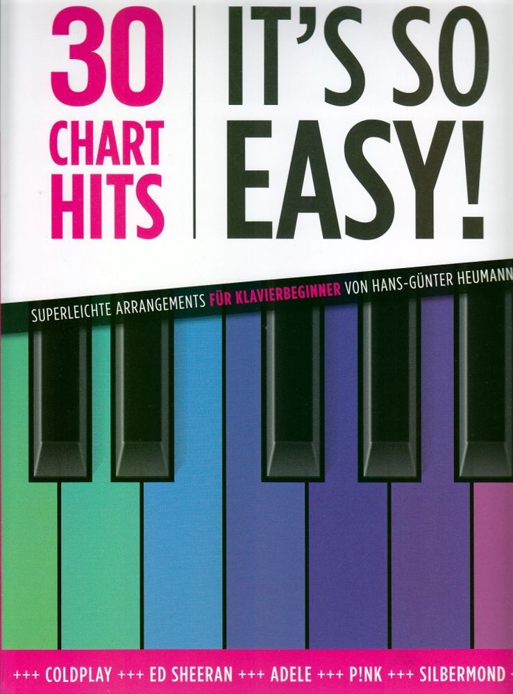 Noten Its It's so easy 30 Chart Hits Bosworth BoE 7903 Klavier 30 Chart Hits  - Onlineshop Musikhaus Markstein