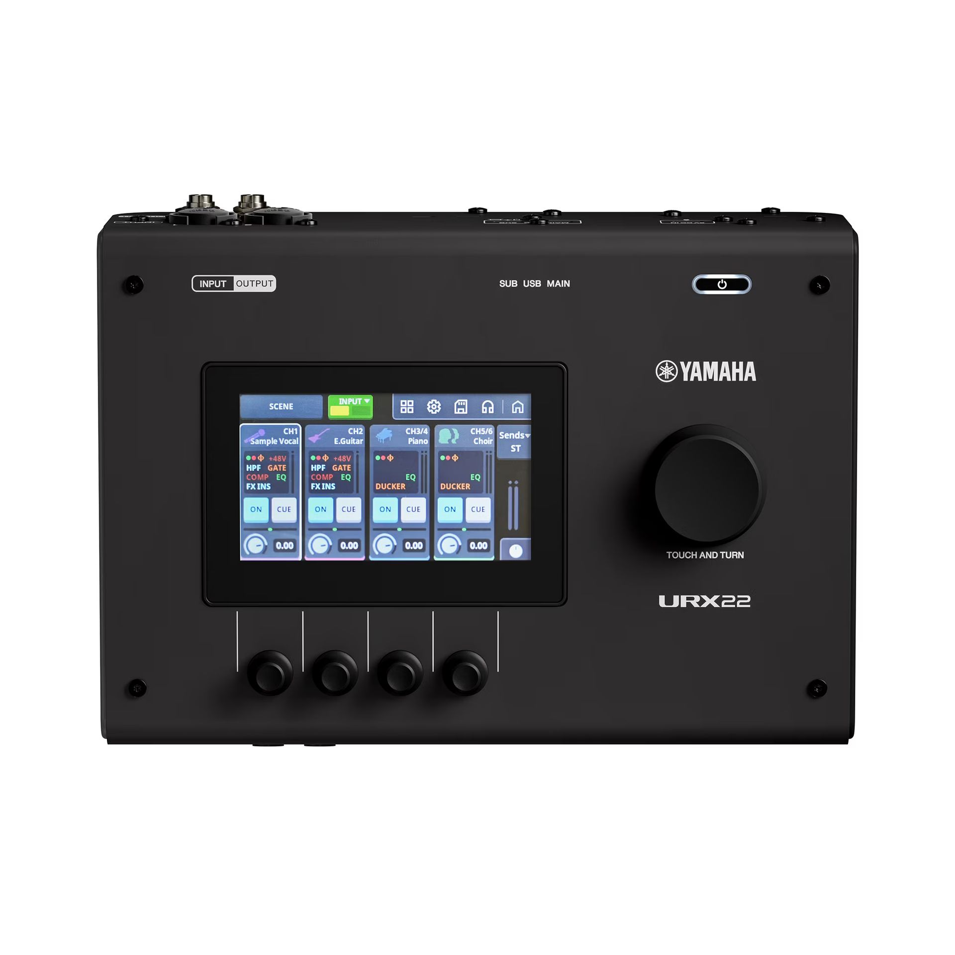 Yamaha URX22 BK  2-Kanal USB 2.0 Audiointerface NEUHEIT