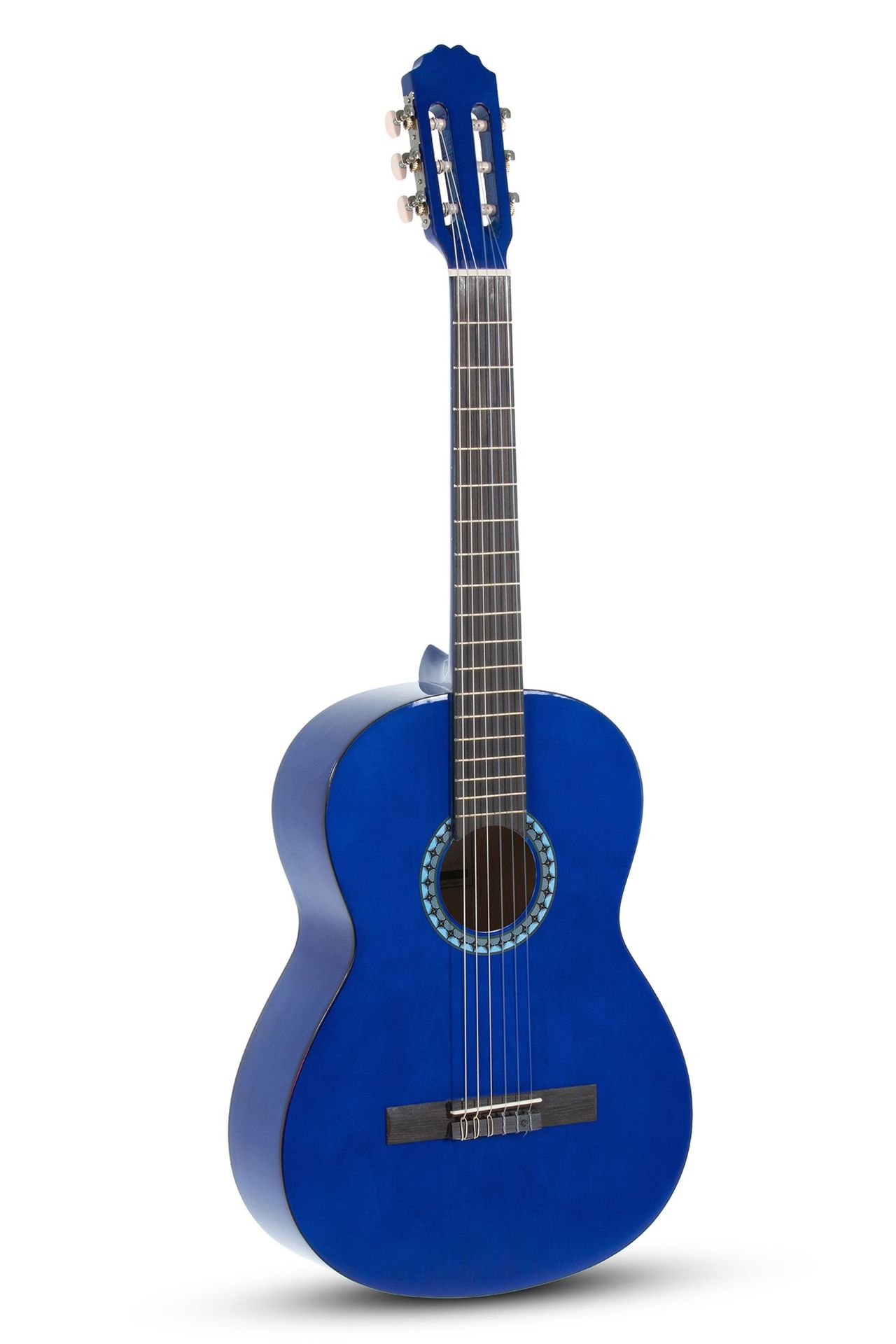 4046662249643 - PURE Klassikgitarre Basic 4 4 transparent blau 4046662249643 - PURE Klassikgitarre Basic 4 4 transparent blau