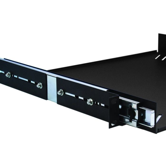 Adam Hall 87556   19" Rackablage ausziehbar 1HE _00010958_